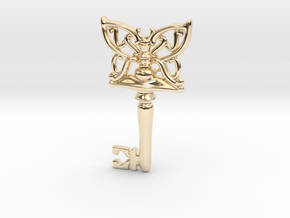 Ensis a Alteratio in 14k Gold Plated Brass