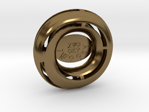 ZWOOKY Style 3431  -  Moebius in Polished Bronze