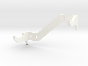 DL44 Wall Stand 2 in White Processed Versatile Plastic