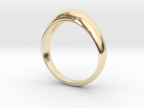 Simple Vintage Ring Design in 14k Gold Plated Brass