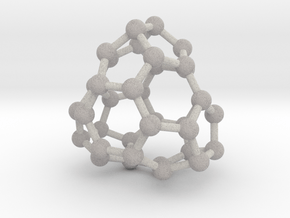 0041 Fullerene c36-13 d3h in Full Color Sandstone