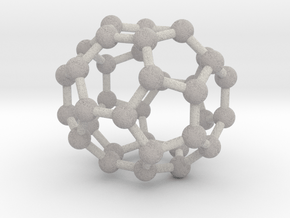0043 Fullerene c36-15 d6h in Full Color Sandstone