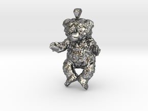 Bbear in Polished Silver