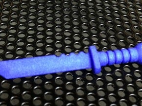 Survival Knife for ModiBot in Blue Processed Versatile Plastic