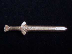 Goddess Sword in Polished Bronzed Silver Steel