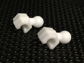 Knuckle Hand Set for ModiBot  in White Natural Versatile Plastic
