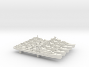 HMS Legion (L/M class) 1/1800 x5 in White Natural Versatile Plastic