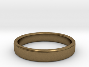 Wedding Ring Size 9 in Natural Bronze
