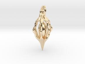 Vine Seed in 14K Yellow Gold