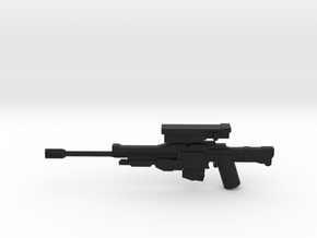 Hunter Sniper Rifle in Black Natural Versatile Plastic
