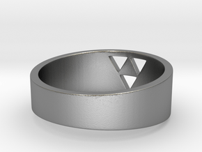 Triforce Ring - 7"3/4 in Natural Silver