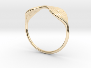 Flow Ring 02 in 14K Yellow Gold