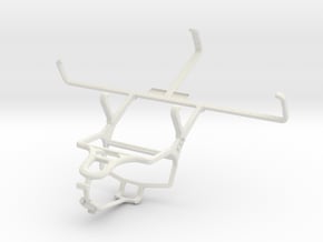 Controller mount for PS4 & PS Vita (PCH-1000) - Fr in White Natural Versatile Plastic