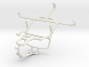 Controller mount for PS4 & Samsung Galaxy S II Sky in White Natural Versatile Plastic