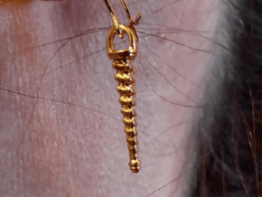 Caspian Earing in 14k Gold Plated Brass