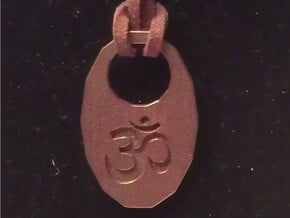 Key chain pendant 11072012 in Pink Processed Versatile Plastic
