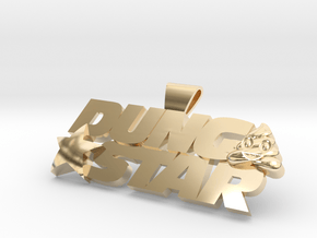 DungStar 100mm Wide in 14k Gold Plated Brass