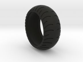 Chopper Rear Tire Ring Size 13 in Black Natural Versatile Plastic