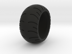 Chopper Rear Tire Ring Size 7 in Black Natural Versatile Plastic