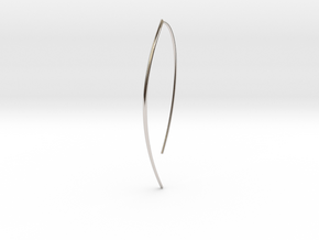 Branch in Rhodium Plated Brass