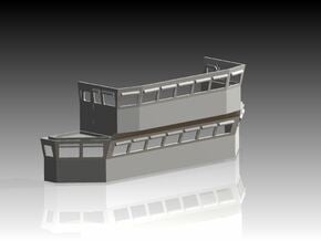 HMS Tiger Bridge 1/96 in Tan Fine Detail Plastic