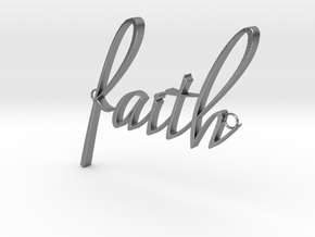 Faith Connector in White Processed Versatile Plastic