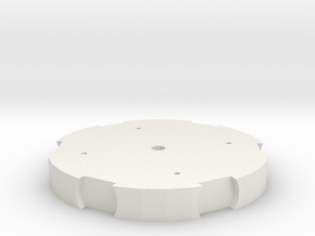 MK2 Rotor Disc in White Natural Versatile Plastic