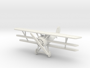 Pfalz Dr.I 1:144th Scale in White Natural Versatile Plastic