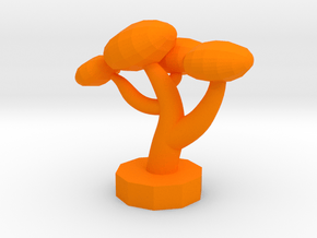 Bubble tree in Orange Processed Versatile Plastic