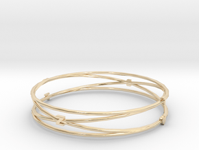 Bangle Tb2b Render Test in 14k Gold Plated Brass