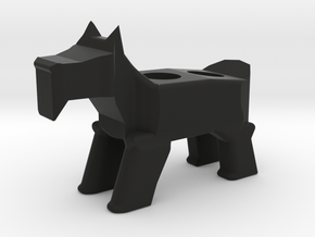 Terrier Pencil Holder in Black Natural Versatile Plastic