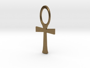 Ankh 1 in Natural Bronze