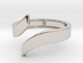 Open Design Ring (25mm / 0.98inch inner diameter) in Platinum