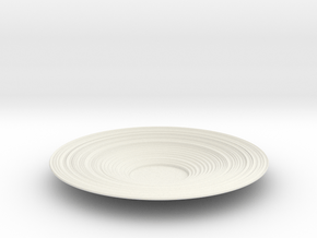 Bowl 25 in White Natural Versatile Plastic