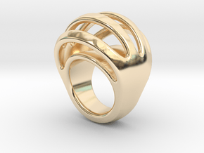 RING CRAZY 14 -  ITALIAN SIZE 14 in 14K Yellow Gold