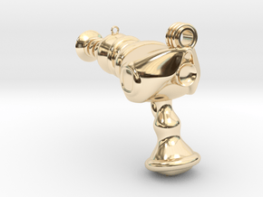 Raygun in 14k Gold Plated Brass