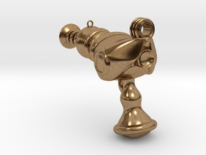 Raygun in Natural Brass