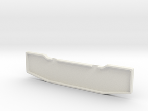  Front Bumper For Revell 1/25th scale Model truck. in White Natural Versatile Plastic