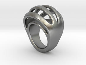 RING CRAZY 19 - ITALIAN SIZE 19 in Natural Silver