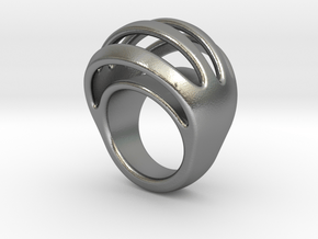 RING CRAZY 20 - ITALIAN SIZE 20 in Natural Silver