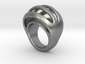RING CRAZY 22 - ITALIAN SIZE 22 in Natural Silver