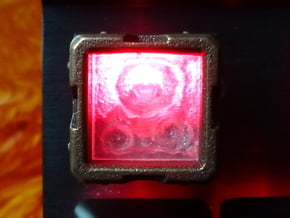 Molten Metal Core Cherry MX Keycap in Tan Fine Detail Plastic
