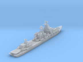 Slava Soviet Missile Cruiser - 1/1800 and smaller in Smooth Fine Detail Plastic: 1:1800