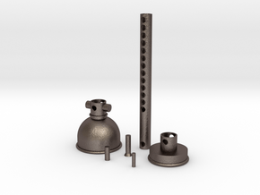 Extrudable Restorer in Polished Bronzed Silver Steel