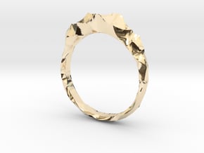 shard ring in 14k Gold Plated Brass