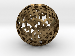 Cubical two-point pattern in Natural Bronze