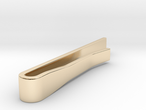 Classic Tie Bar (Metals) in 14k Gold Plated Brass