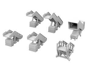1:400 - Airstair_v1,2,3,4,5 & 6 [x1] in Smooth Fine Detail Plastic