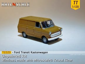 Ford Transit Kastenwagen (TT 1:120) in Gray Fine Detail Plastic