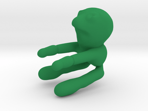 Kermit in Green Processed Versatile Plastic